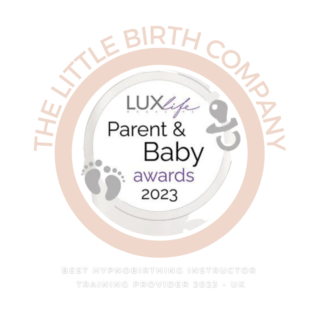 The Little Birth Company – Best Hypnobirthing Instructor Training Provider 2023 award badge